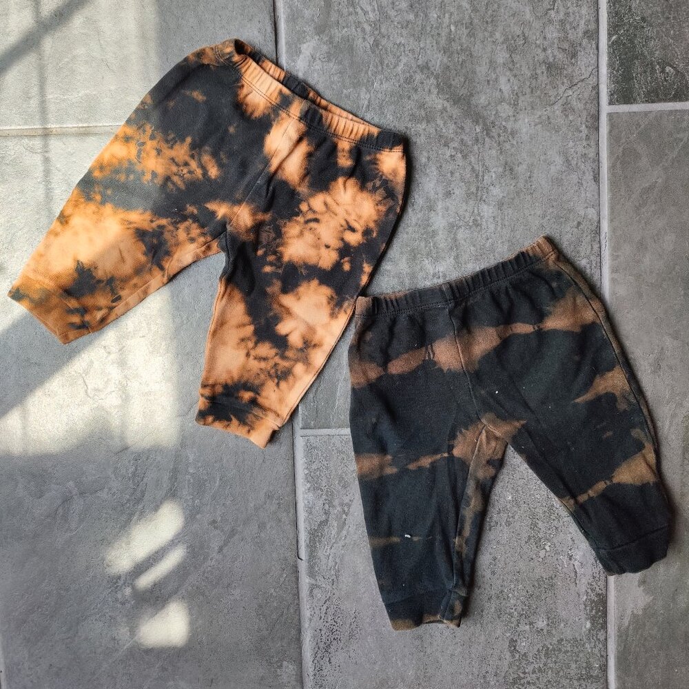 CUSTOM MADE BY ME Reverse Tie Dye Sweatpants